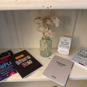 NWT Couples Books, Journals and Date Night Scratch Off Cards Bundle